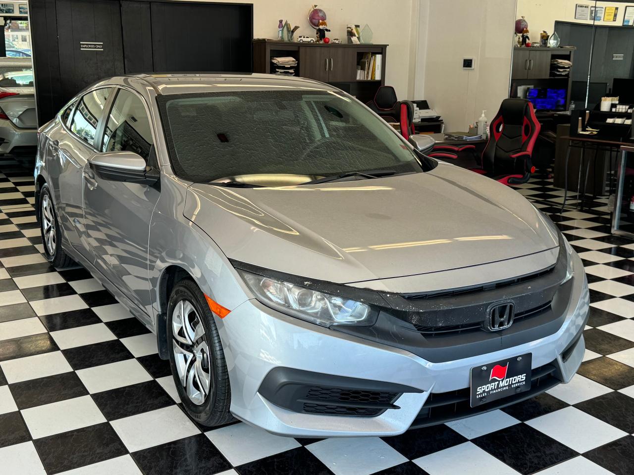 2018 Honda Civic LX+New Tires+Camera+ApplePlay+CLEAN CARFAX - Photo #8