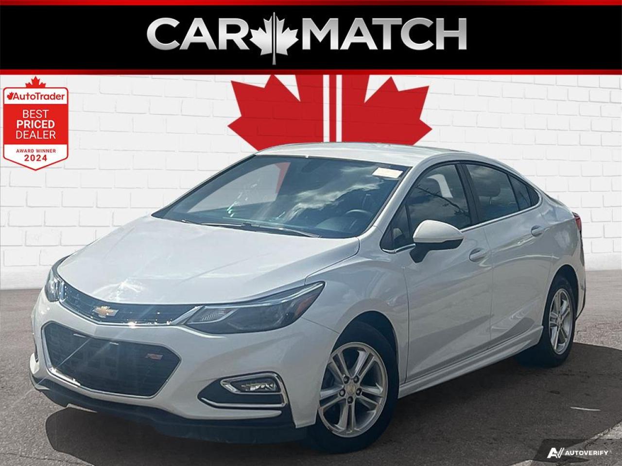 Used 2017 Chevrolet Cruze LT / RS / HTD SEATS / NO ACCIDENTS for sale in Cambridge, ON