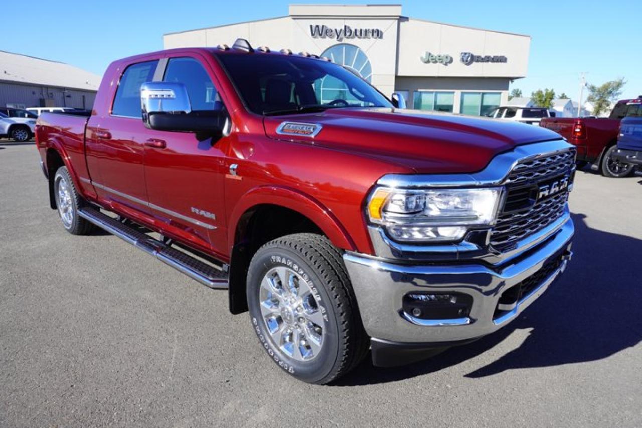 New 2024 RAM 3500 Limited | MEGA CAB! | AISIN Transmission | 5th Wheel Prep Pkg. | Vented/Heated Leather | 360 Cam | for sale in Weyburn, SK