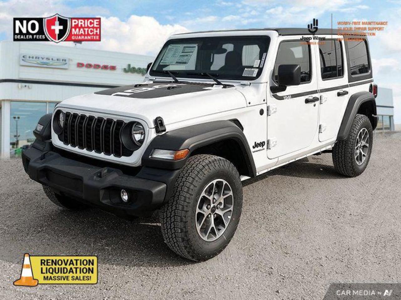 New 2024 Jeep Wrangler Sport S for sale in Saskatoon, SK