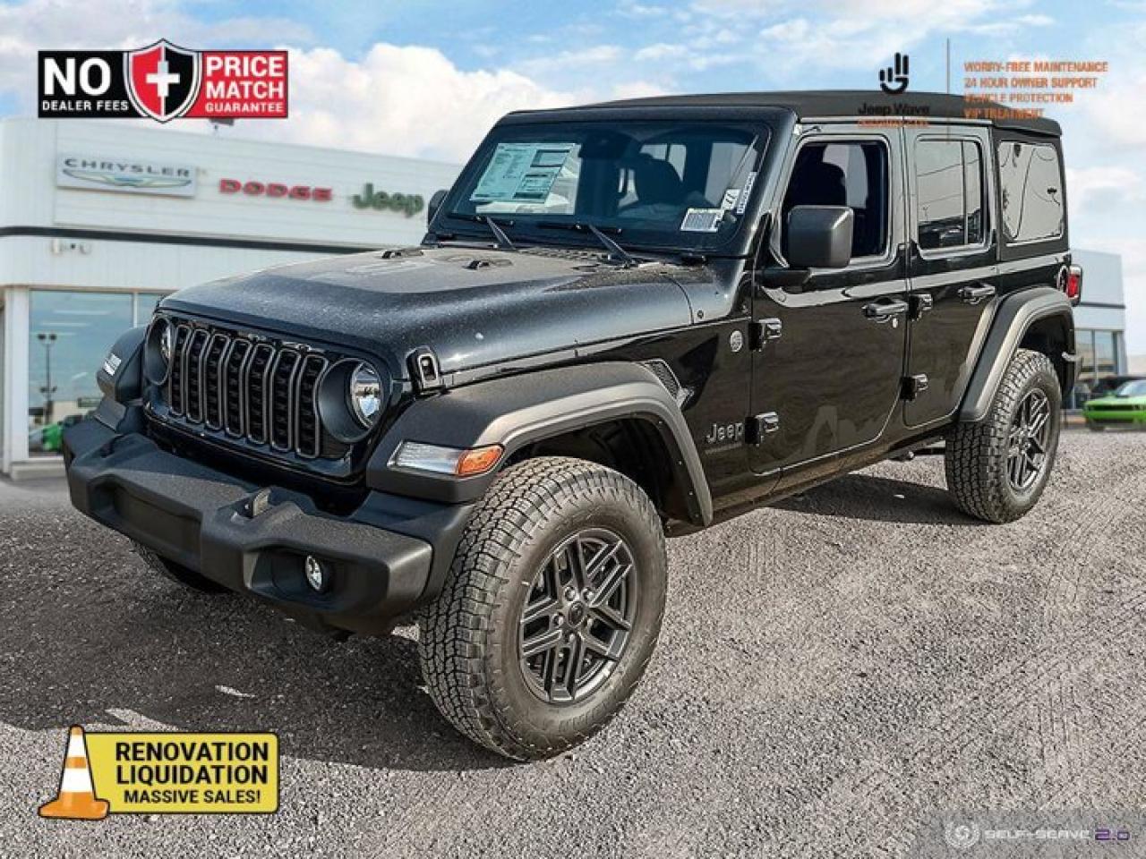 New 2024 Jeep Wrangler Sport S for sale in Saskatoon, SK