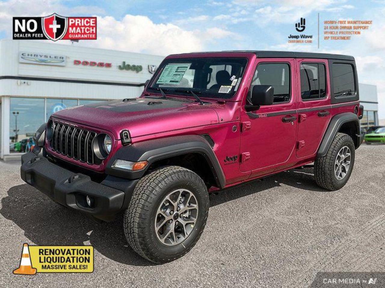 New 2024 Jeep Wrangler Sport S for sale in Saskatoon, SK