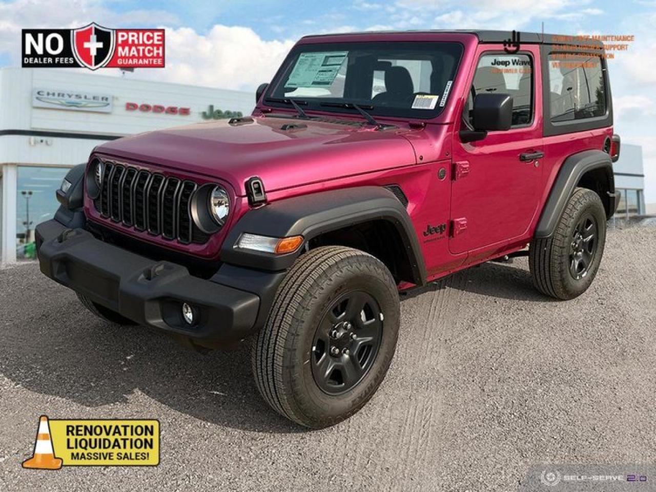 New 2024 Jeep Wrangler SPORT for sale in Saskatoon, SK