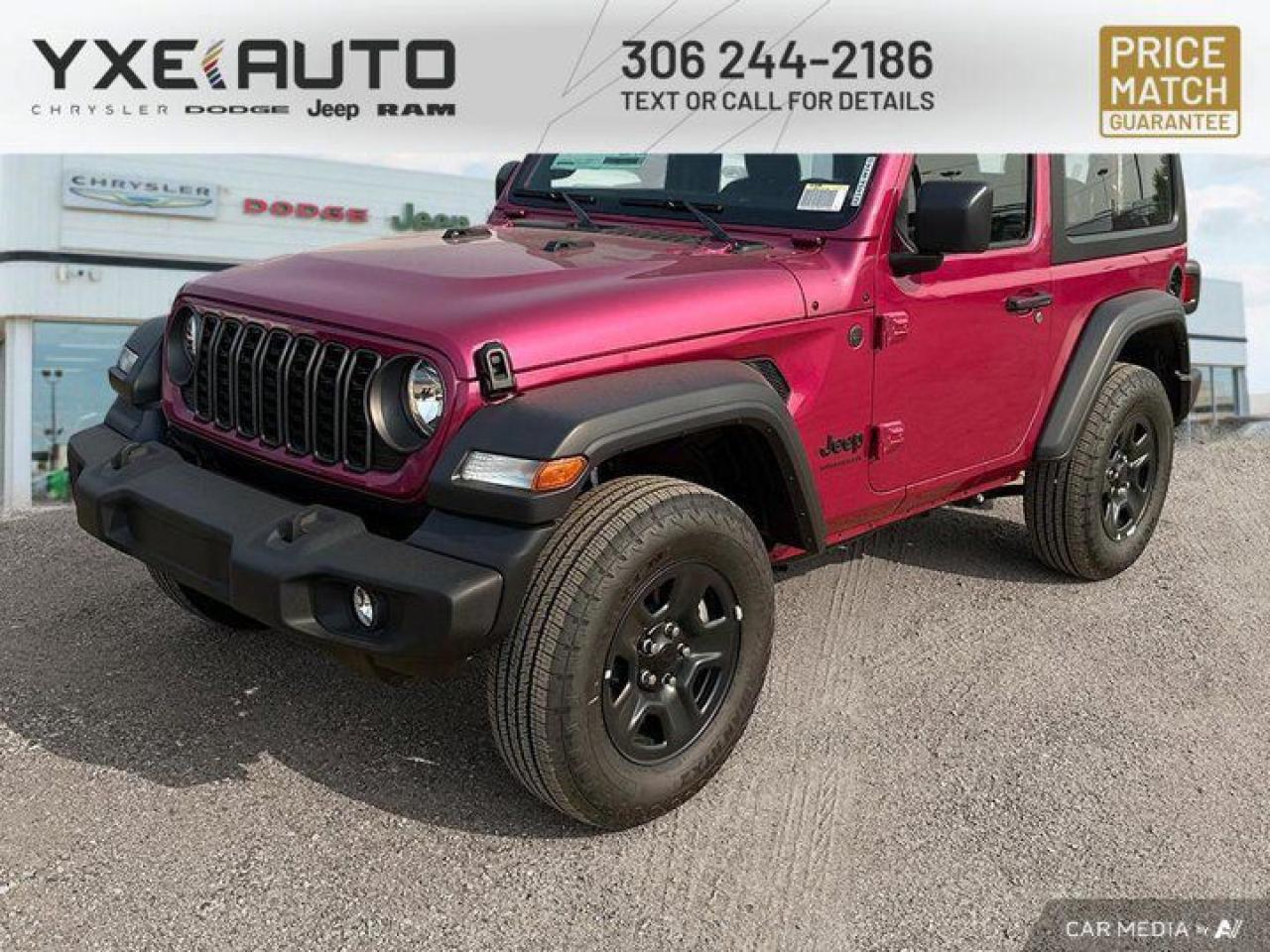 New 2024 Jeep Wrangler SPORT for sale in Saskatoon, SK