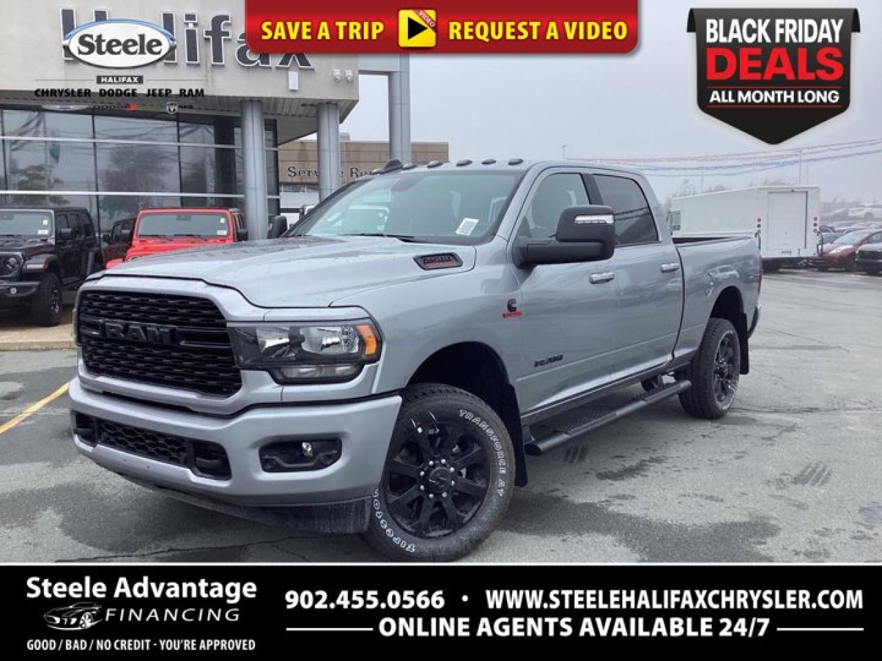 Big Horn 4x4 Crew Cab 64 Box, 6-Speed Automatic w/OD, Intercooled Turbo Diesel I-6 6.7 L/408