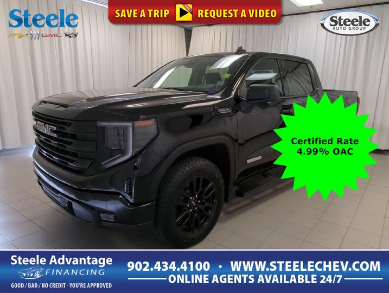 Used 2024 GMC Sierra 1500 Elevation *GM Certified* 4.99% Financing OAC for sale in Dartmouth, NS