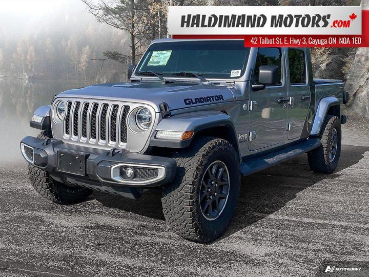 Used 2020 Jeep Gladiator Overland for sale in Cayuga, ON