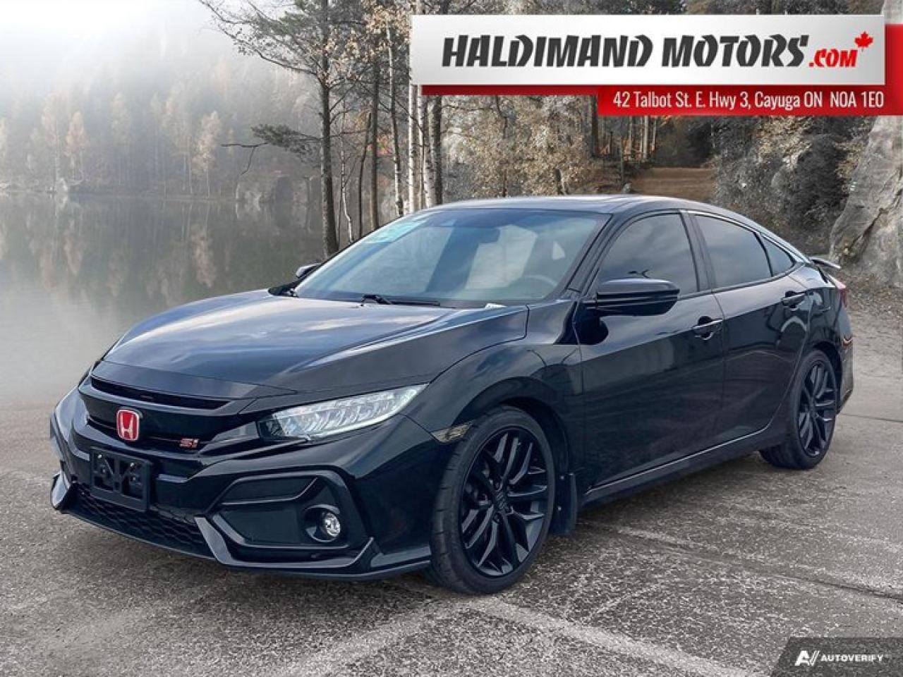 Used 2020 Honda Civic SI Sedan SI for sale in Cayuga, ON