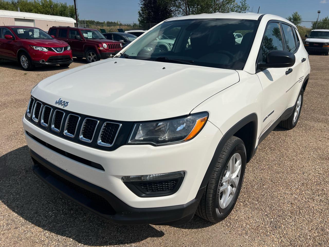 Used 2019 Jeep Compass Sport 4x4 Heated Seats & Steering Back up Camera for sale in Edmonton, AB