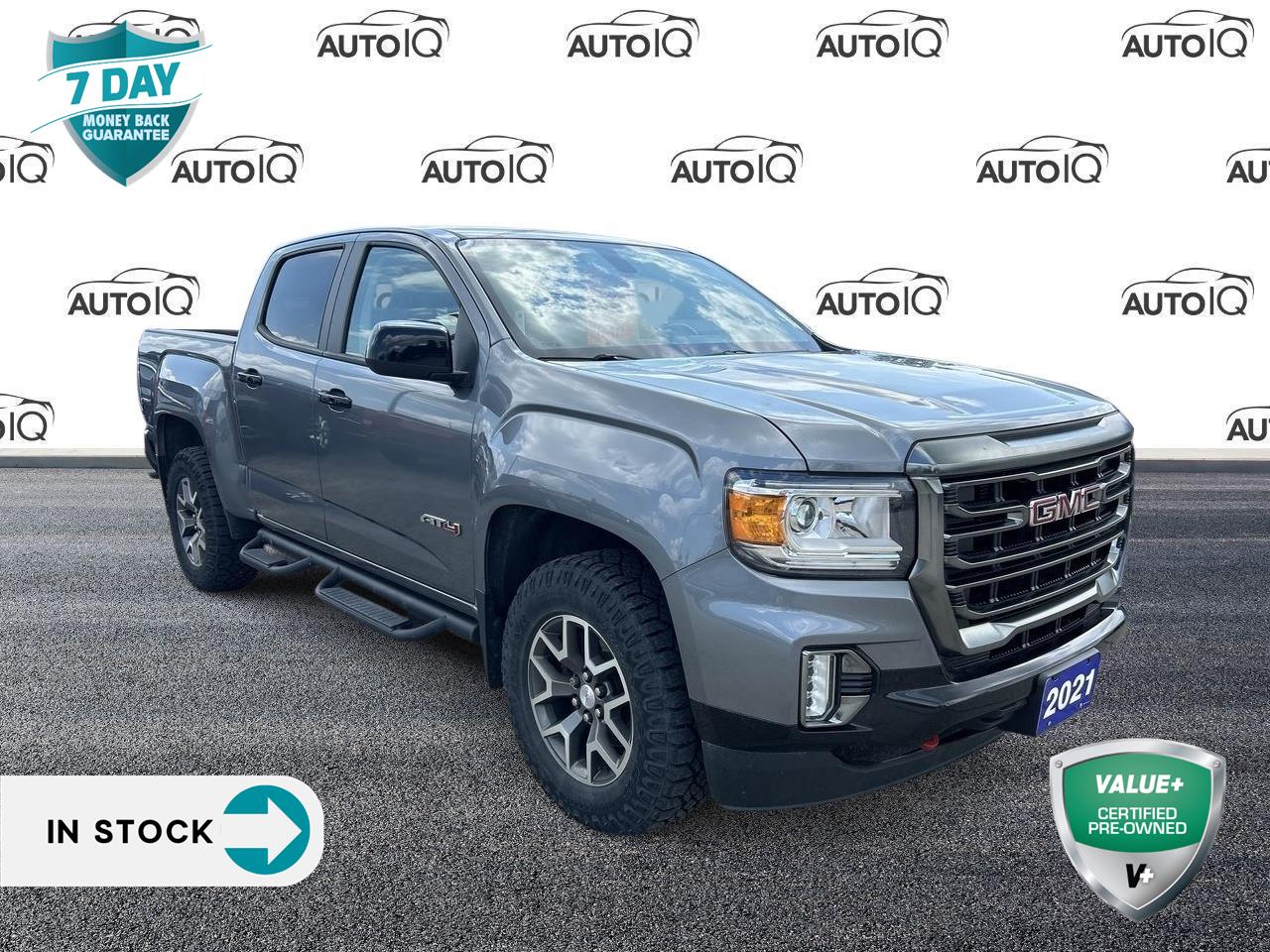 Used 2021 GMC Canyon AT4 w/Leather ONE OWNER OFF LEASE NO ACCIDENTS for Sale in Tillsonburg, Ontario