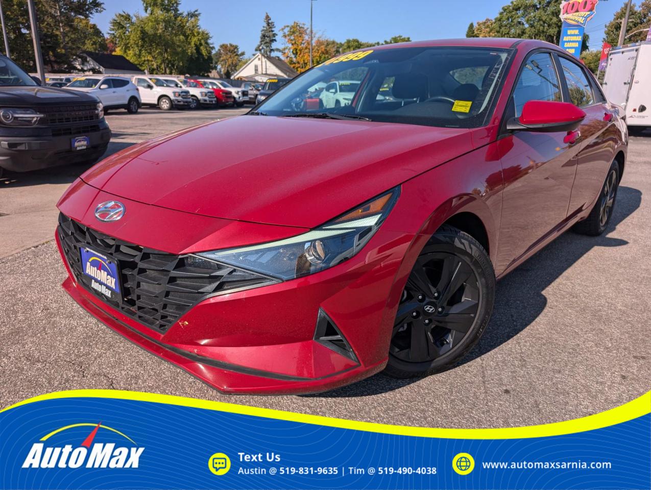 Used 2022 Hyundai Elantra Preferred w/Sun & Tech pkg for sale in Sarnia, ON