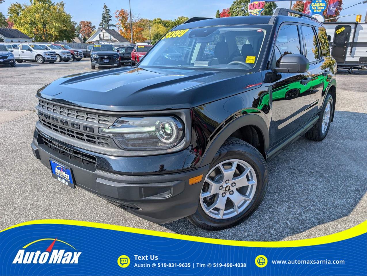 Used 2021 Ford Bronco Sport  for sale in Sarnia, ON