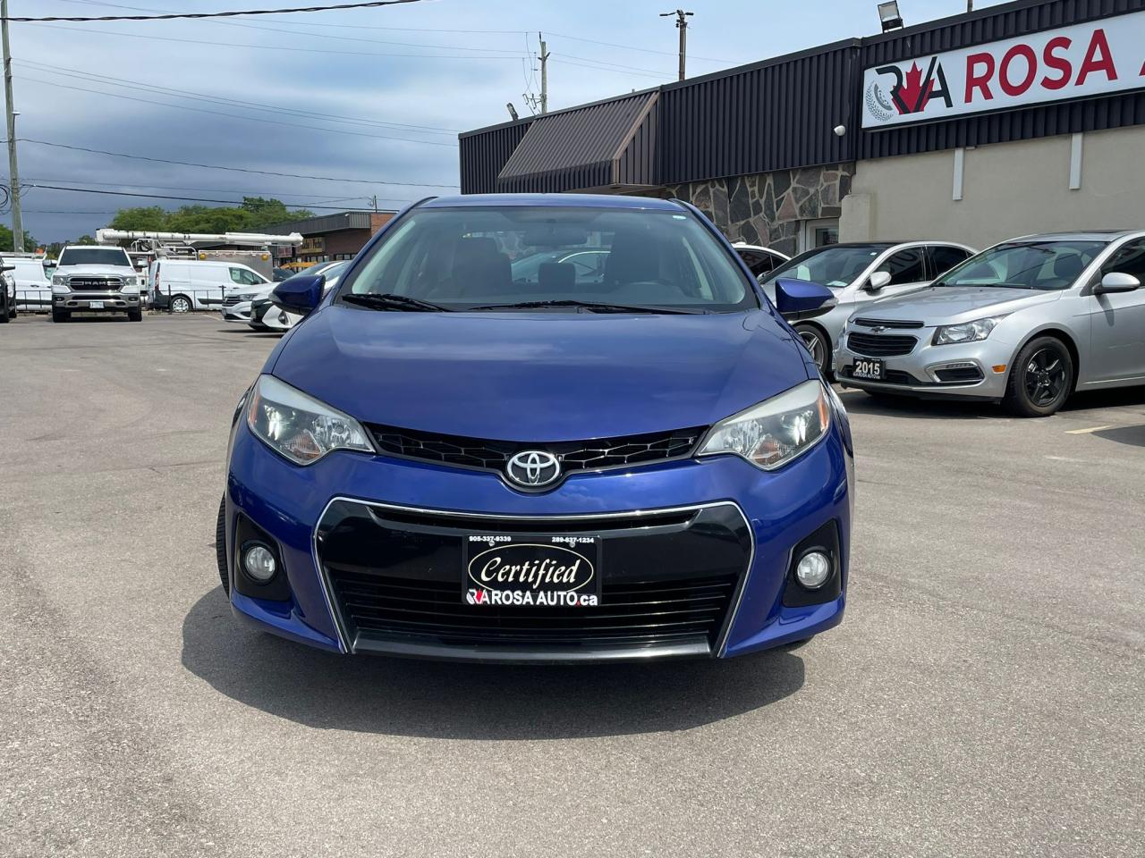 2015 Toyota Corolla AUTO S NO ACCIDENT LEATHERETTE SEATS B-TOOTH - Photo #2