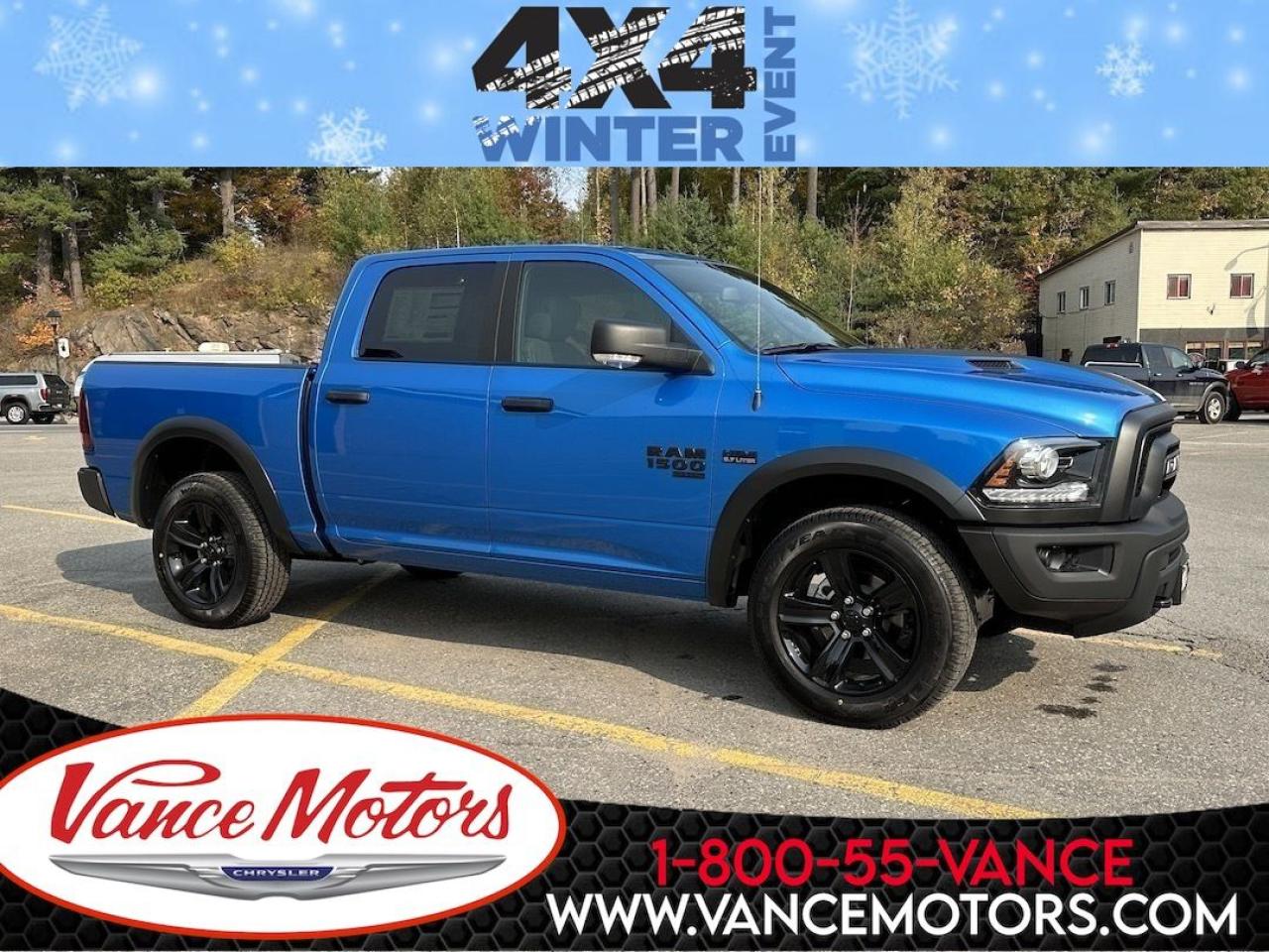 New 2024 RAM 1500 Classic Warlock 4x4 for sale in Bancroft, ON