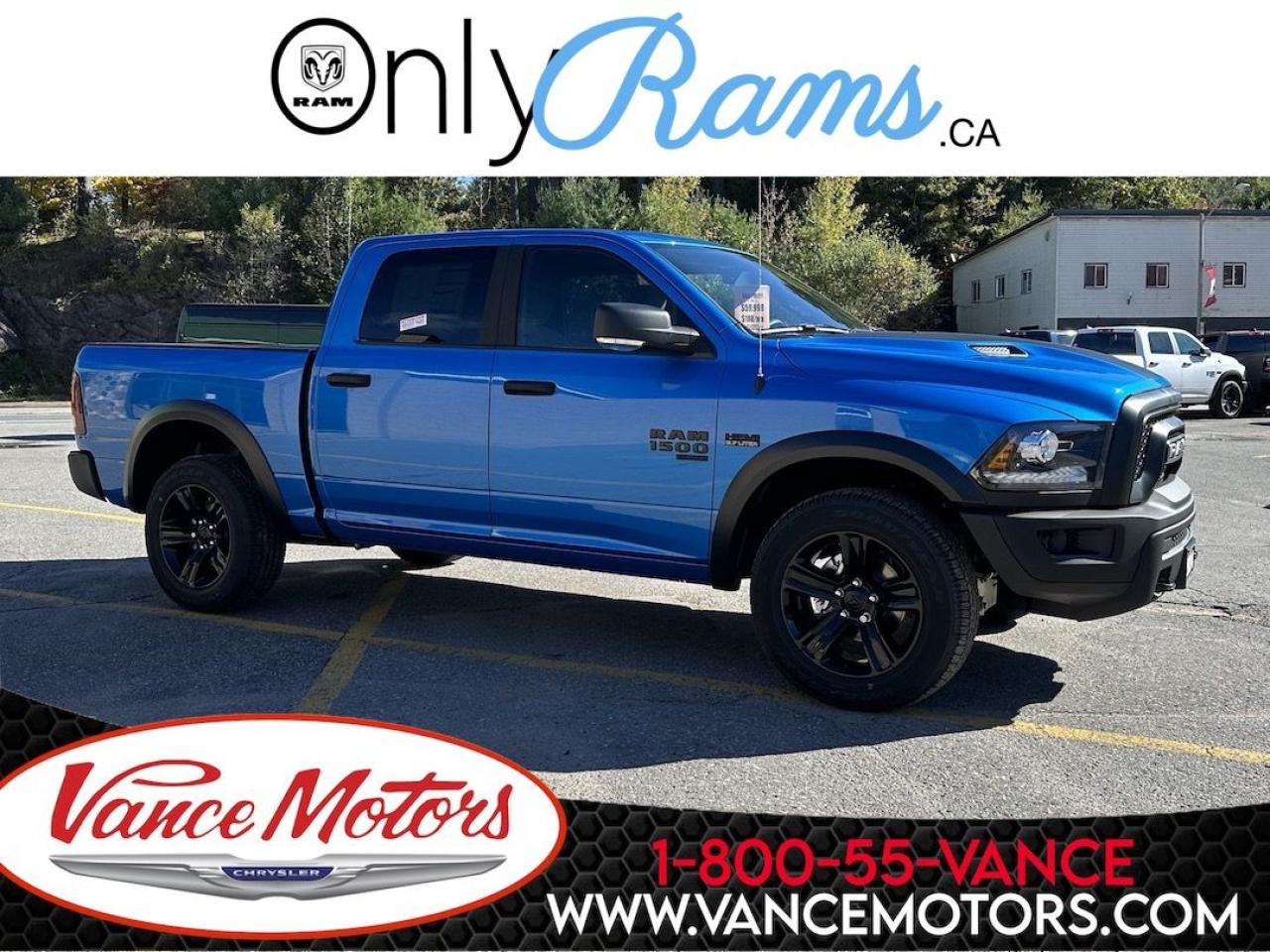 New 2024 RAM 1500 Classic Warlock 4x4 for sale in Bancroft, ON