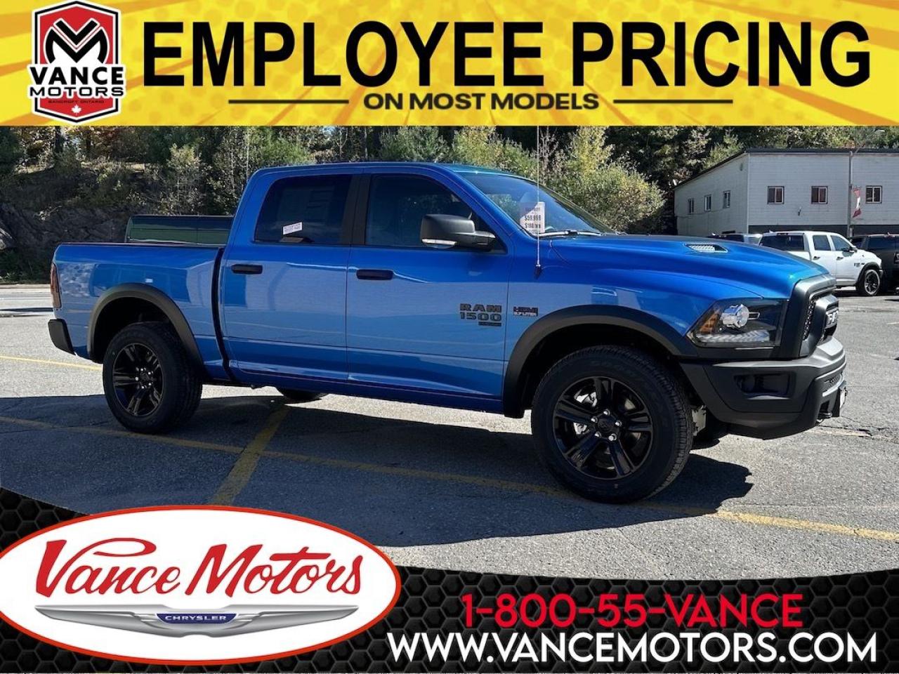 New 2024 RAM 1500 Classic Warlock 4x4 for sale in Bancroft, ON