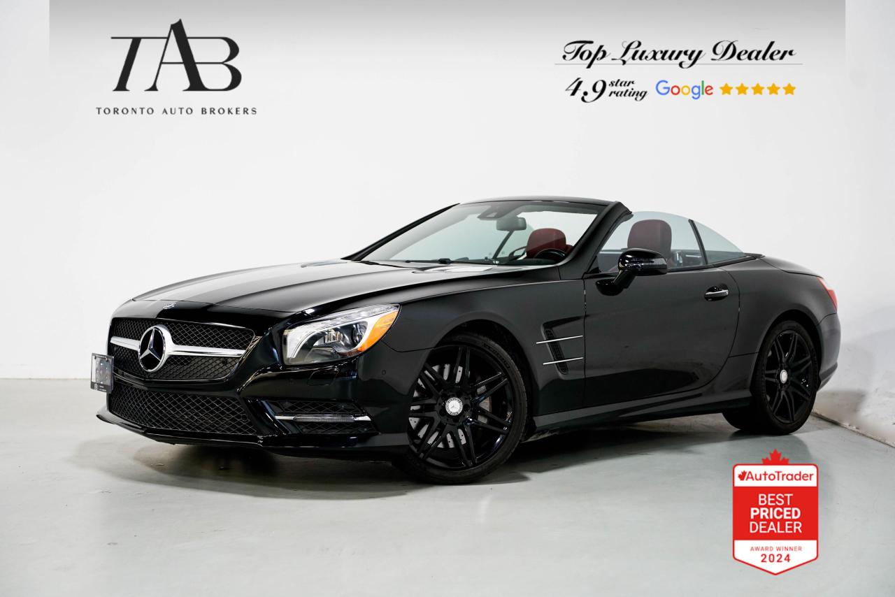 This Stylish 2015 Mercedes-Benz SL-Class SL550 is a Canadian Vehicle with Clean Carfax Report.The Mercedes-Benz SL550 is a masterpiece of luxury and performance, blending timeless design with cutting-edge technology. With its sleek, aerodynamic lines and powerful V8 engine, the SL550 delivers an exhilarating driving experience. The retractable hardtop roof and luxurious interior, complete with advanced features like Magic Sky Control, create a convertible thats as elegant as it is thrilling. Whether cruising along coastal roads or navigating city streets, the SL550 offers unparalleled comfort, style, and sophistication, making every drive a moment to savor. 

Key Features include:

- Convertible
- Navigation
- Radio 
- DVD 
- Back up camera
- Harman Kardon Sound System
- Magic Sky Control
- Dynamic Select modes
- Front Heated and Ventilated Seats
- Driver and Passenger Massage Seats 
- Climate Control
- Steering Audio Controls 
- LED Front Headlights
- 19" Alloy Wheels 

NOW OFFERING 3 MONTH DEFERRED FINANCING PAYMENTS ON APPROVED CREDIT. 

Looking for a top-rated pre-owned luxury car dealership in the GTA? Look no further than Toronto Auto Brokers (TAB)! Were proud to have won multiple awards, including the 2024 AutoTrader Best Priced Dealer, 2024 CBRB Dealer Award, the Canadian Choice Award 2024, the 2024 BNS Award, the 2024 Three Best Rated Dealer Award, and many more!

With 30 years of experience serving the Greater Toronto Area, TAB is a respected and trusted name in the pre-owned luxury car industry. Our 30,000 sq.Ft indoor showroom is home to a wide range of luxury vehicles from top brands like BMW, Mercedes-Benz, Audi, Porsche, Land Rover, Jaguar, Aston Martin, Bentley, Maserati, and more. And we dont just serve the GTA, were proud to offer our services to all cities in Canada, including Vancouver, Montreal, Calgary, Edmonton, Winnipeg, Saskatchewan, Halifax, and more.

At TAB, were committed to providing a no-pressure environment and honest work ethics. As a family-owned and operated business, we treat every customer like family and ensure that every interaction is a positive one. Come experience the TAB Lifestyle at its truest form, luxury car buying has never been more enjoyable and exciting!

We offer a variety of services to make your purchase experience as easy and stress-free as possible. From competitive and simple financing and leasing options to extended warranties, aftermarket services, and full history reports on every vehicle, we have everything you need to make an informed decision. We welcome every trade, even if youre just looking to sell your car without buying, and when it comes to financing or leasing, we offer same day approvals, with access to over 50 lenders, including all of the banks in Canada. Feel free to check out your own Equifax credit score without affecting your credit score, simply click on the Equifax tab above and see if you qualify.

So if youre looking for a luxury pre-owned car dealership in Toronto, look no further than TAB! We proudly serve the GTA, including Toronto, Etobicoke, Woodbridge, North York, York Region, Vaughan, Thornhill, Richmond Hill, Mississauga, Scarborough, Markham, Oshawa, Peteborough, Hamilton, Newmarket, Orangeville, Aurora, Brantford, Barrie, Kitchener, Niagara Falls, Oakville, Cambridge, Kitchener, Waterloo, Guelph, London, Windsor, Orillia, Pickering, Ajax, Whitby, Durham, Cobourg, Belleville, Kingston, Ottawa, Montreal, Vancouver, Winnipeg, Calgary, Edmonton, Regina, Halifax, and more.

Call us today or visit our website to learn more about our inventory and services. And remember, all prices exclude applicable taxes and licensing, and vehicles can be certified at an additional cost of $799.