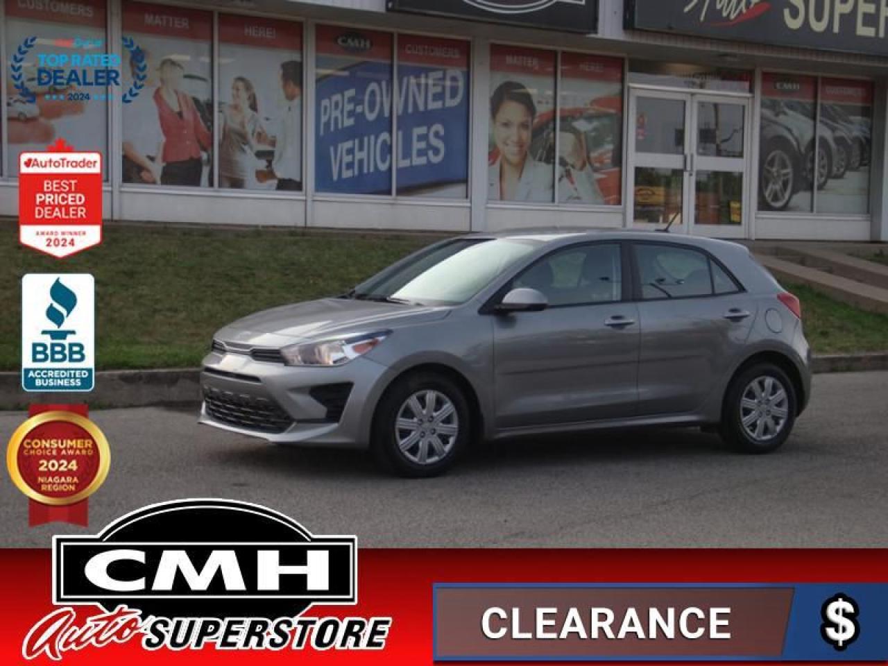 Used 2021 Kia Rio 5-Door LX+  CAM APPLE-CP HTD-SEATS for sale in St. Catharines, ON