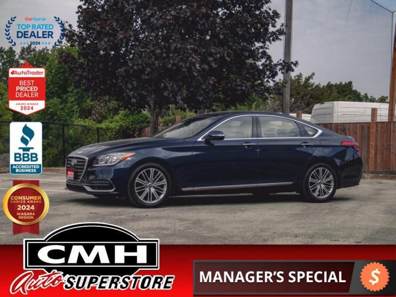 Used 2020 Genesis G80 3.8 Technology  **LOW KMS - 1 OWNER** for sale in St. Catharines, ON