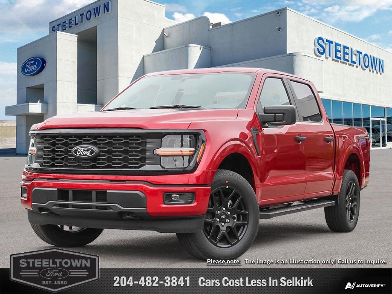 New 2024 Ford F-150 STX  - Aluminum Wheels -  Navigation for sale in Selkirk, MB