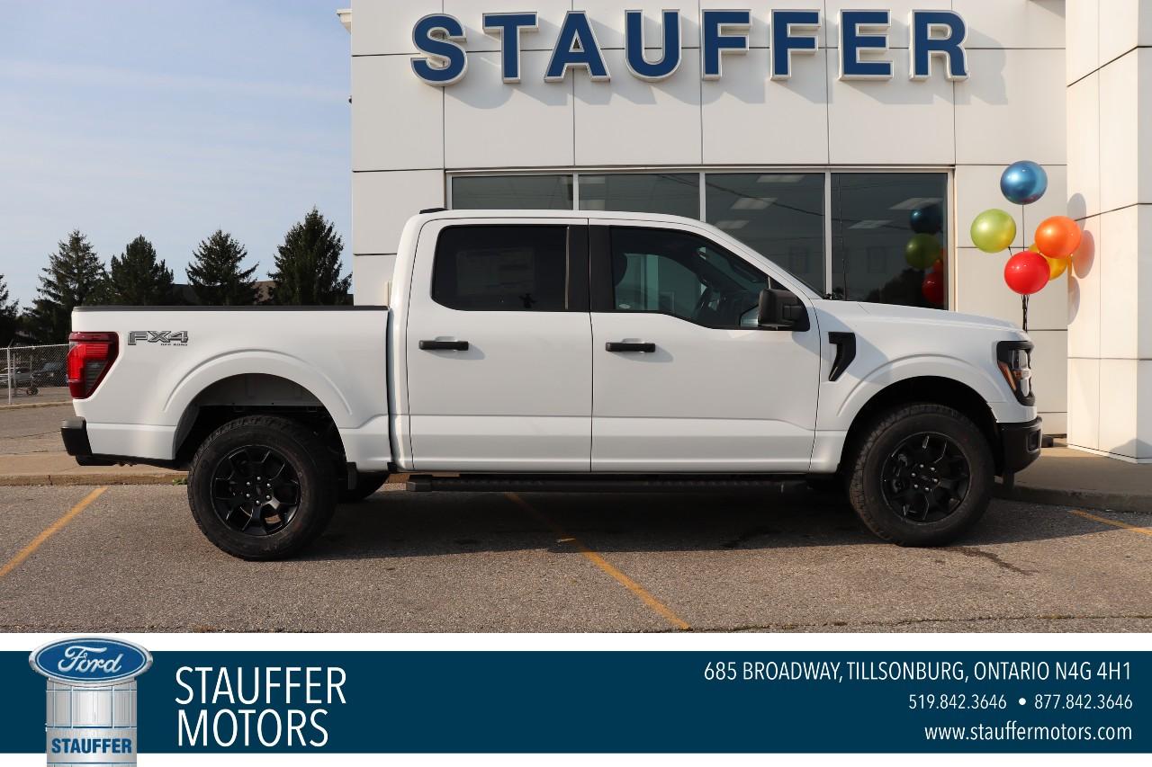 New 2024 Ford F-150 STX 4WD SUPERCREW 5.5' BOX for sale in Tillsonburg, ON