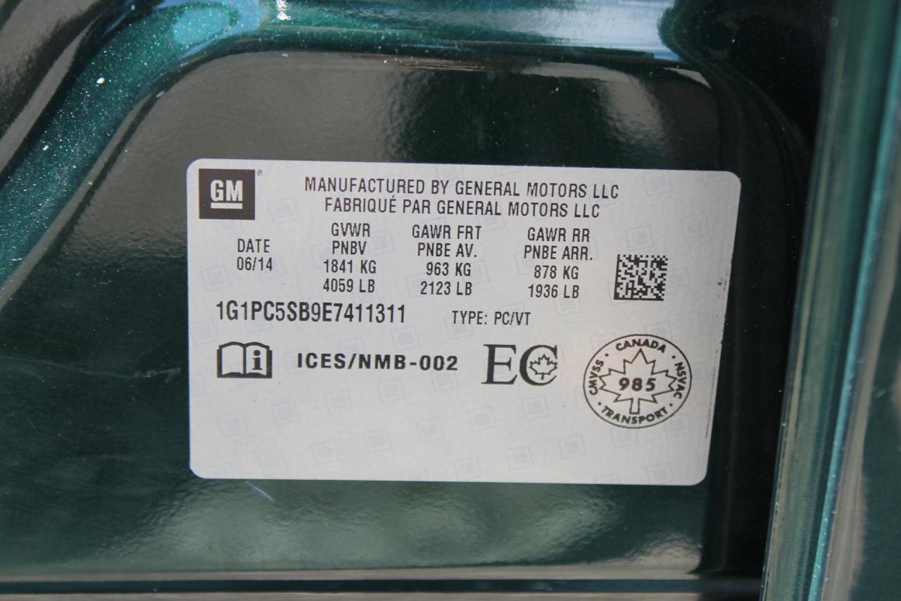 2014 Chevrolet Cruze  Photo