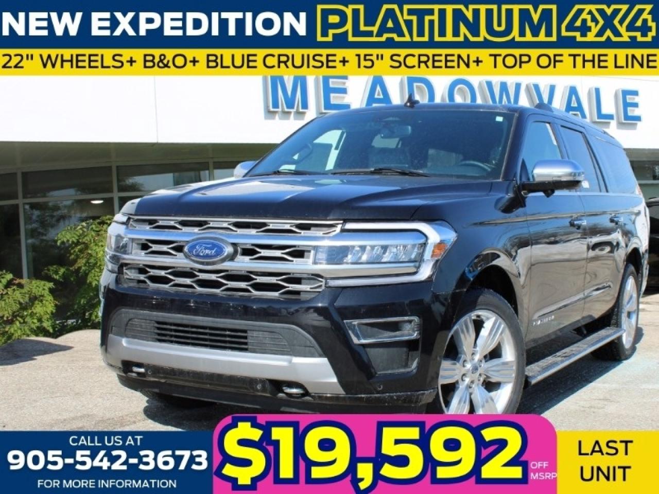 New 2024 Ford Expedition Platinum Max for sale in Mississauga, ON