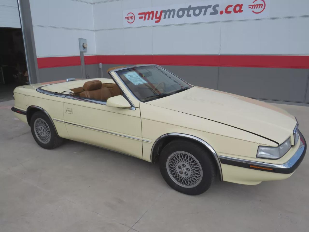 1991 Chrysler TC TC (**RARE!! ONLY 7,000 EVER SOLD**CONVERTABLE**HARD TOP**HAND STICHED ITALIAN LEATHER INTERIOR**) Photo