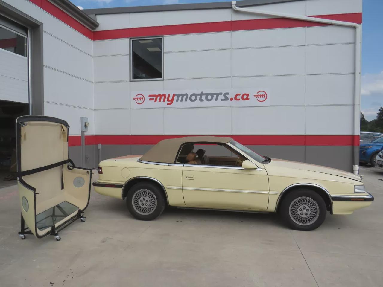 1991 Chrysler TC | Rare Only 7,000 Ever Sold | Convertible | Hard Top | Hand Stitched Italian Leather Interior | Photo