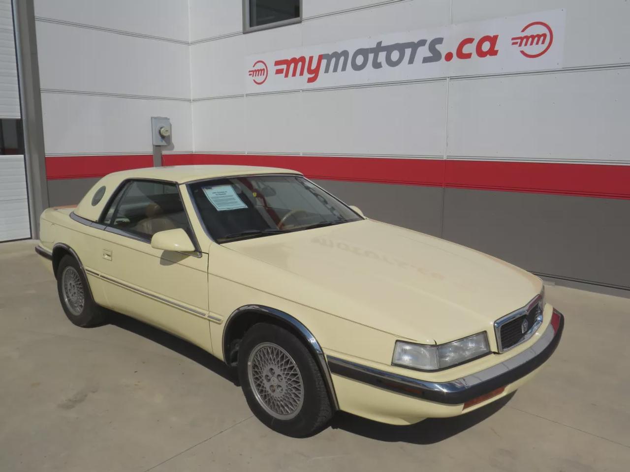 1991 Chrysler TC | Rare Only 7,000 Ever Sold | Convertible | Hard Top | Hand Stitched Italian Leather Interior | Photo2