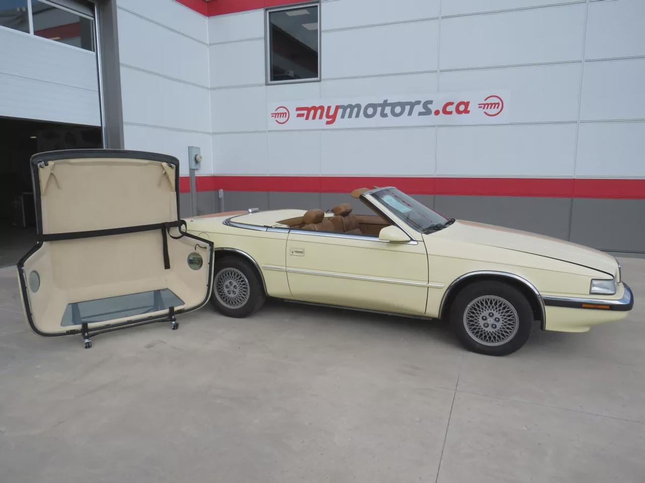 1991 Chrysler TC | Rare Only 7,000 Ever Sold | Convertible | Hard Top | Hand Stitched Italian Leather Interior | Photo