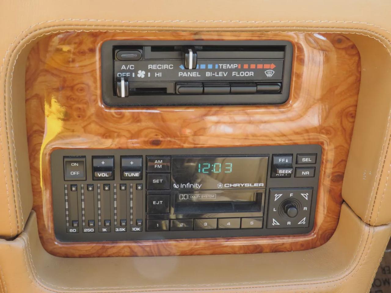 1991 Chrysler TC | Rare Only 7,000 Ever Sold | Convertible | Hard Top | Hand Stitched Italian Leather Interior | Photo