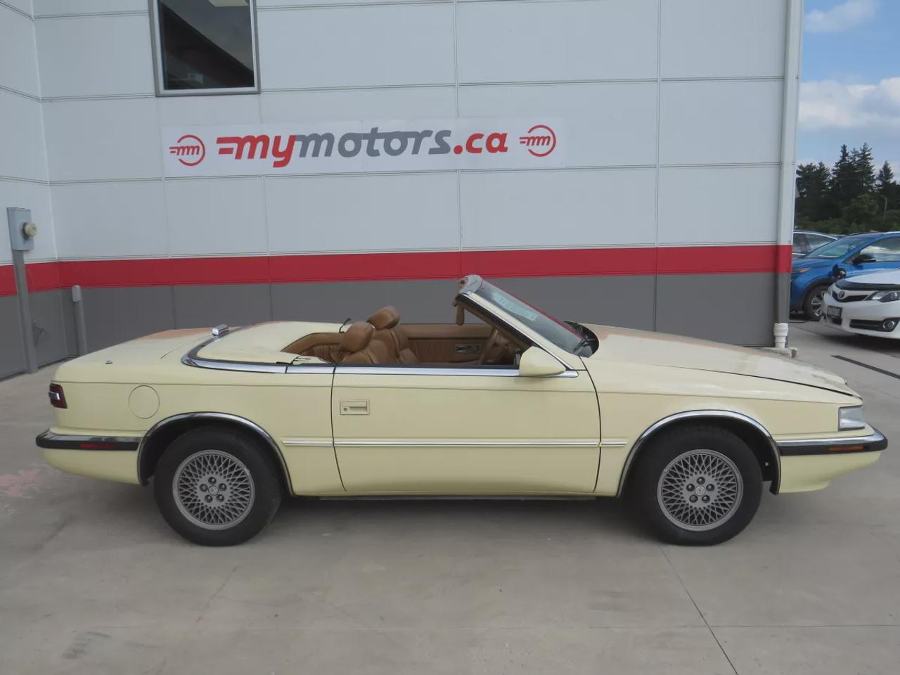 1991 Chrysler TC | Rare Only 7,000 Ever Sold | Convertible | Hard Top | Hand Stitched Italian Leather Interior | Photo