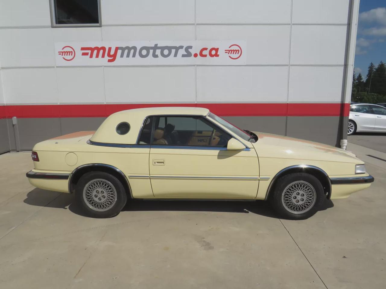 1991 Chrysler TC | Rare Only 7,000 Ever Sold | Convertible | Hard Top | Hand Stitched Italian Leather Interior | Photo