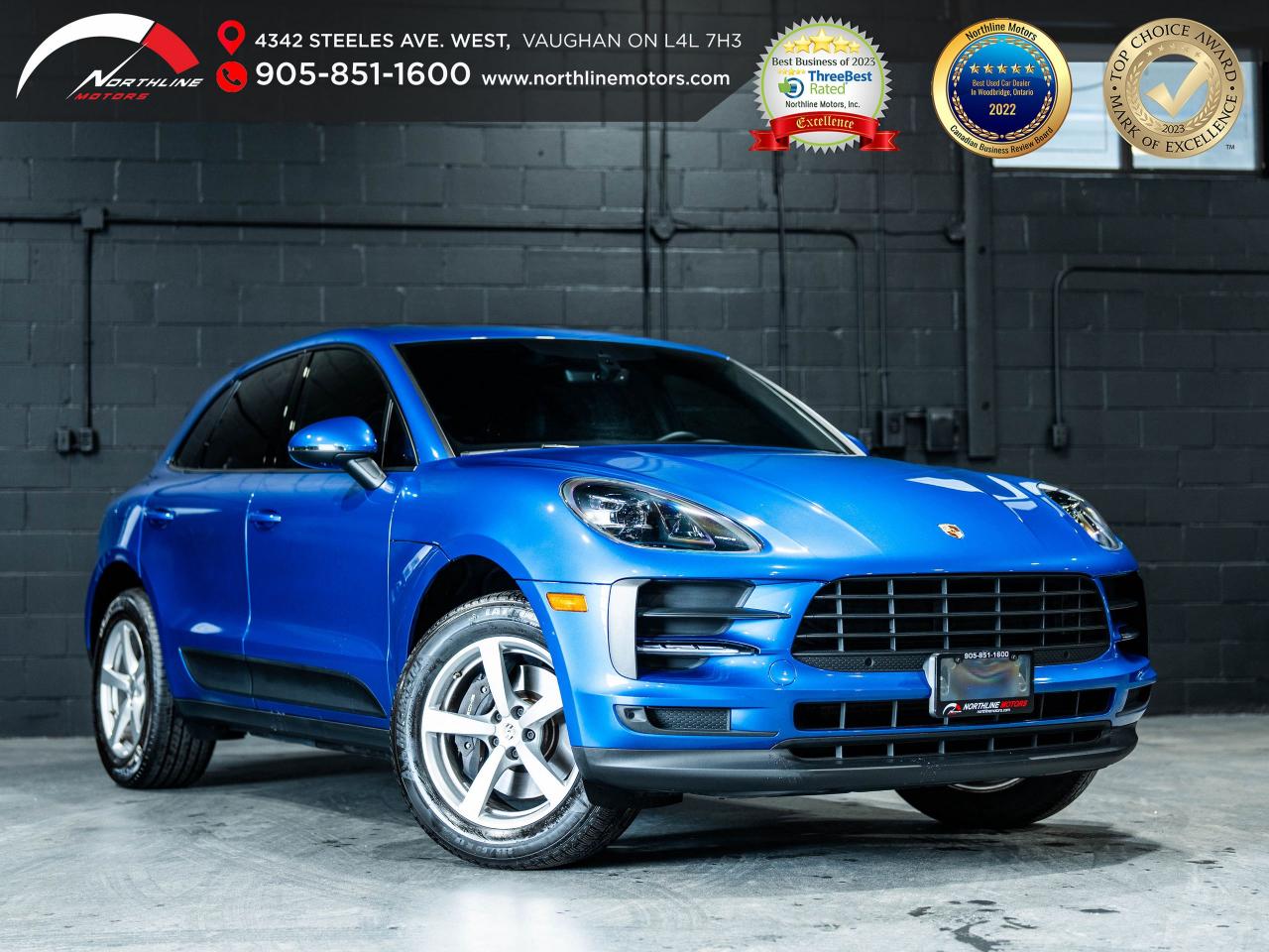 Used 2021 Porsche Macan PREMIUM PKG/PANO/ BOSE/PARK ASSIST/SURROUND ASSIST for sale in Vaughan, ON