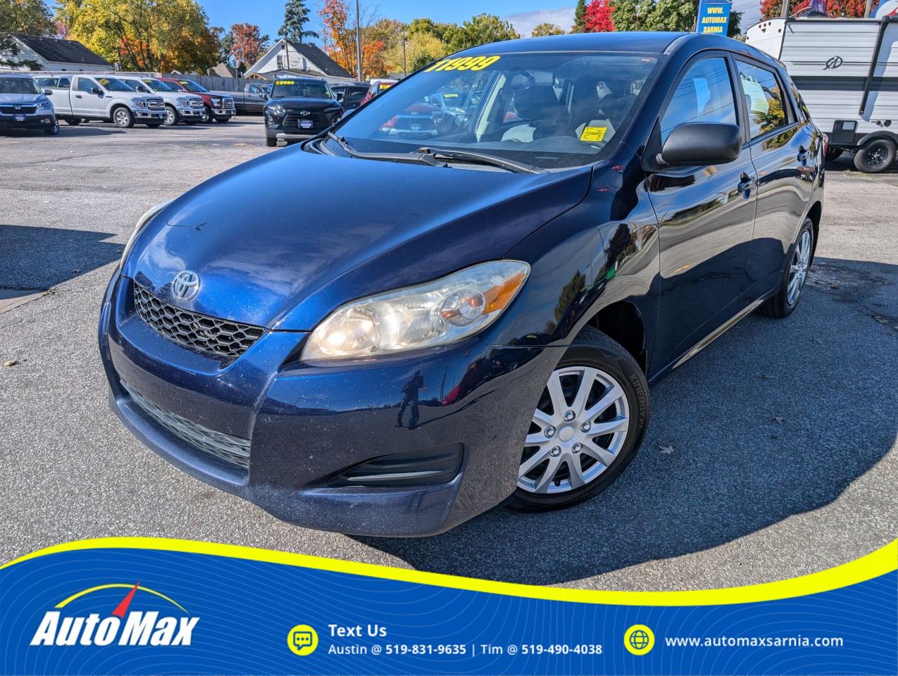 Used 2011 Toyota Matrix  for sale in Sarnia, ON