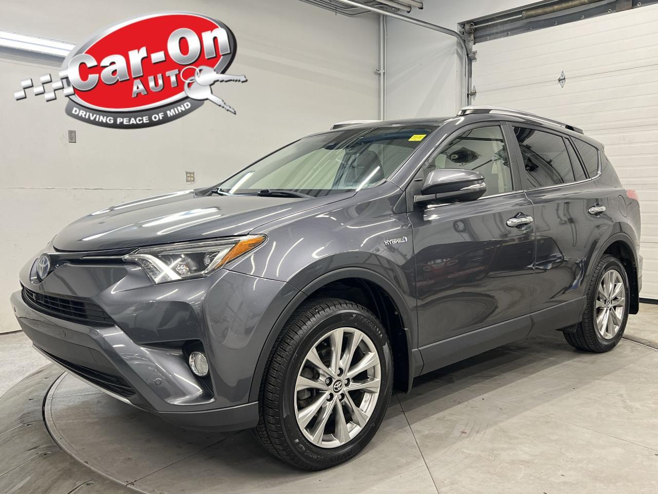 Used 2018 Toyota RAV4 Hybrid LIMITED | ONLY 55,000 KMS! | SUNROOF |LEATHER |NAV for sale in Ottawa, ON