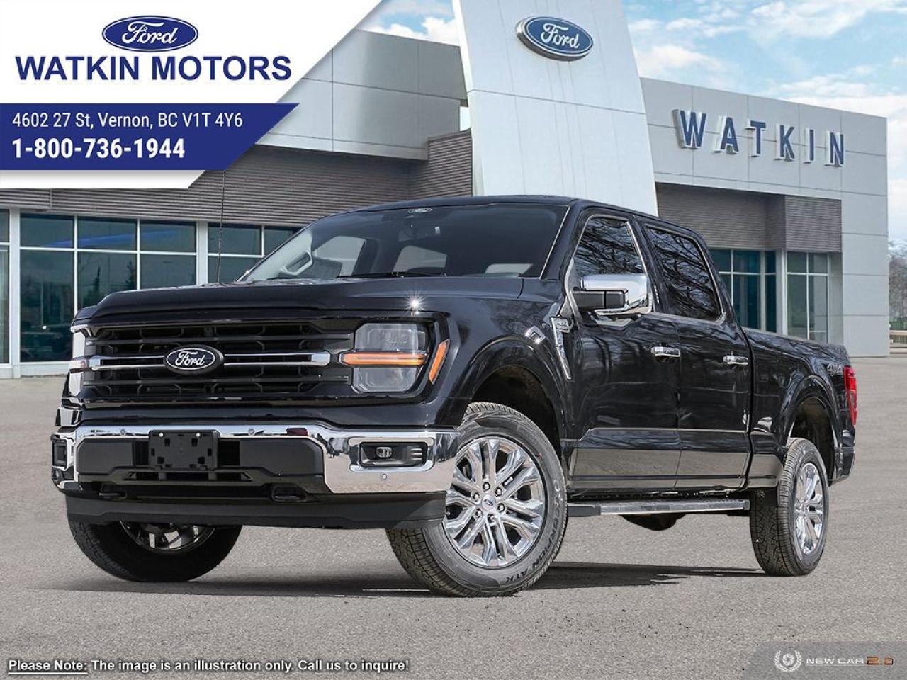 New 2024 Ford F-150 XLT for sale in Vernon, BC