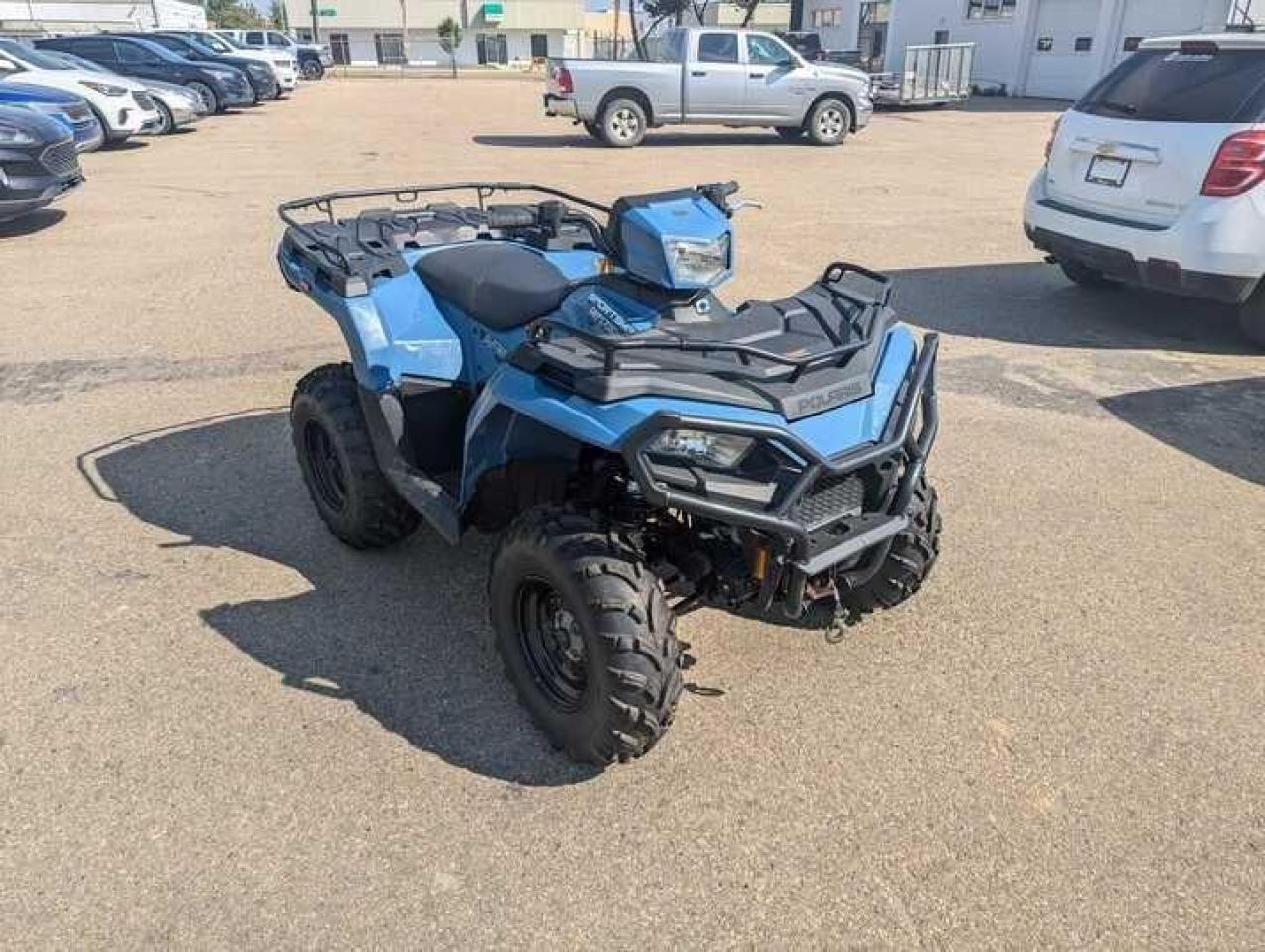 2022 Polaris Sportsman 570 EFI EPS W/SNOW PLOW $88 B/W - Photo #4