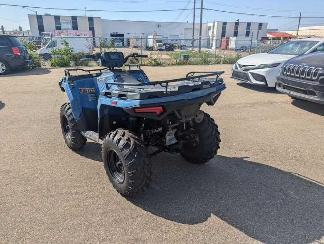 2022 Polaris Sportsman 570 EFI EPS W/SNOW PLOW $88 B/W - Photo #5