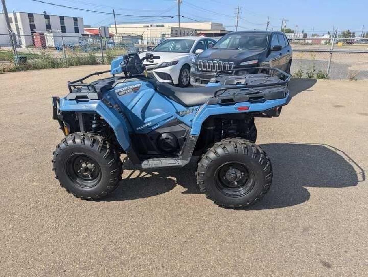 2022 Polaris Sportsman 570 EFI EPS W/SNOW PLOW $88 B/W - Photo #6