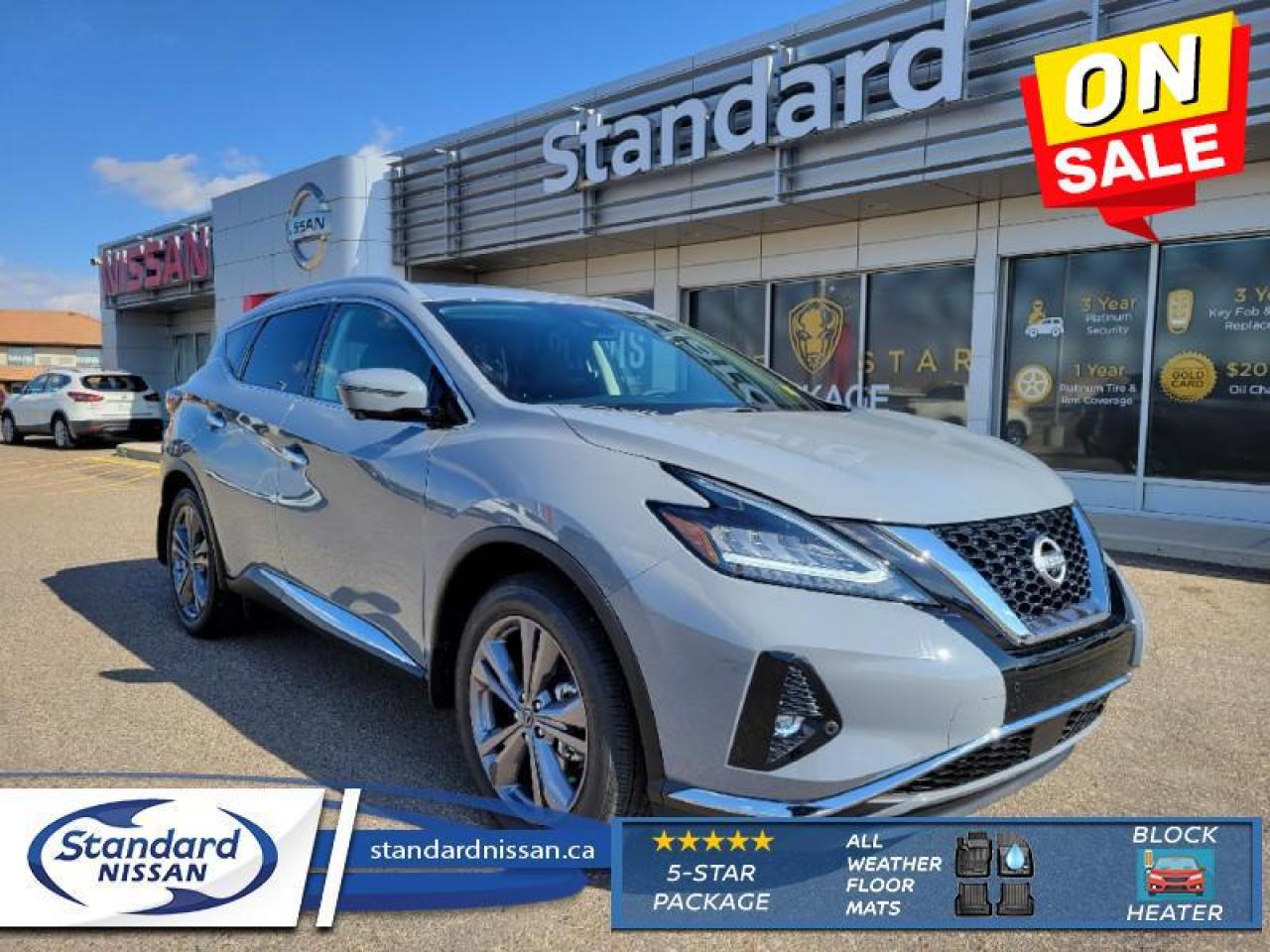 New 2024 Nissan Murano Platinum  Cooled Seats, Leather Seats, Moonroof, Navigation, Memory Seats, Power Liftgate, Remote Start, Heated Steering Wheel, Heated Sea for sale in Swift Current, SK