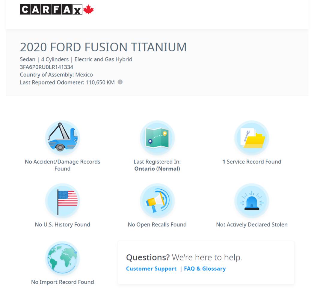 2020 Ford Fusion Hybrid TITANIUM Hybrid+GPS+Adaptive Cruise+CLEAN CARFAX Photo71