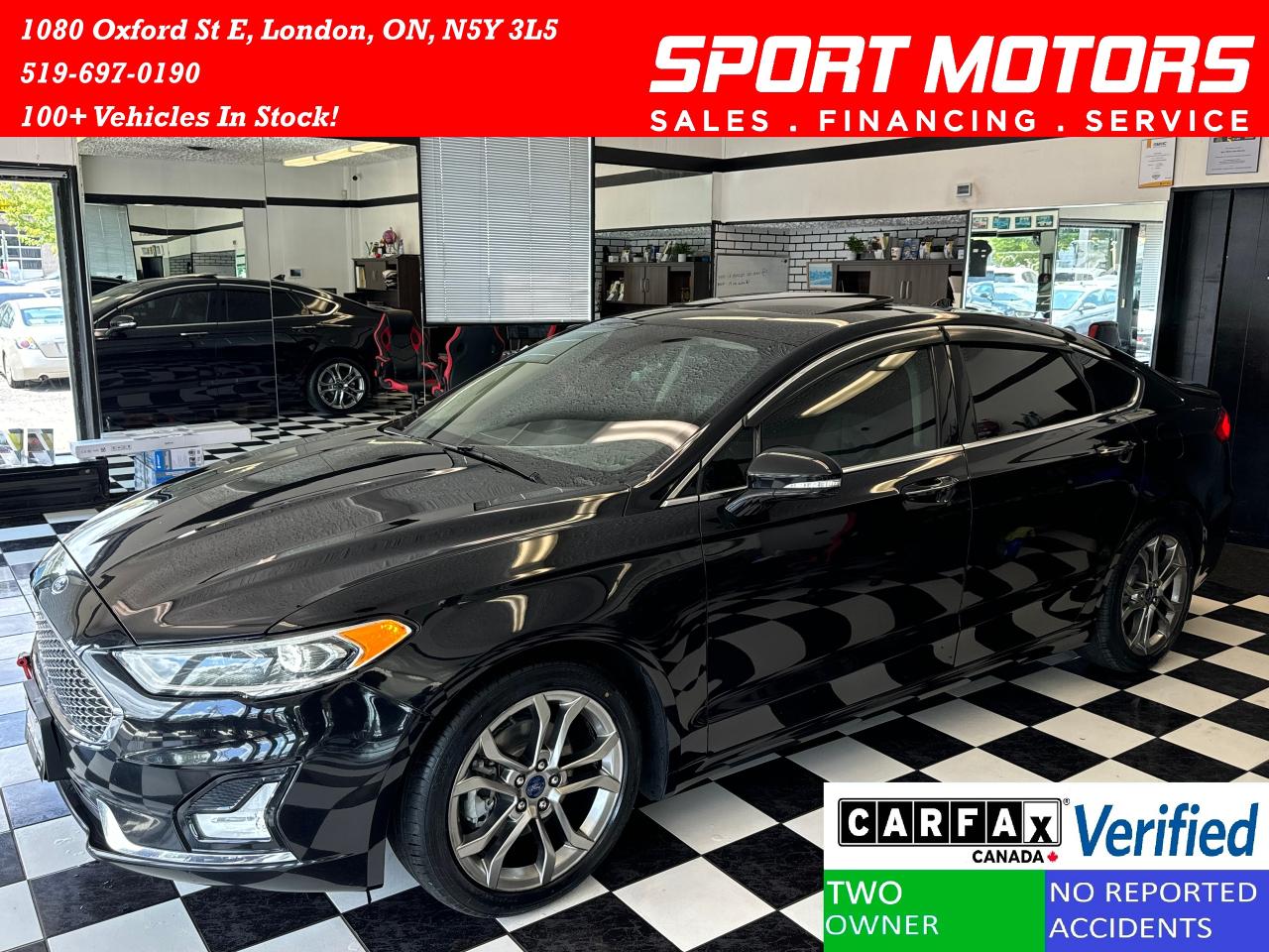 2020 Ford Fusion Hybrid TITANIUM Hybrid+GPS+Adaptive Cruise+CLEAN CARFAX Photo66