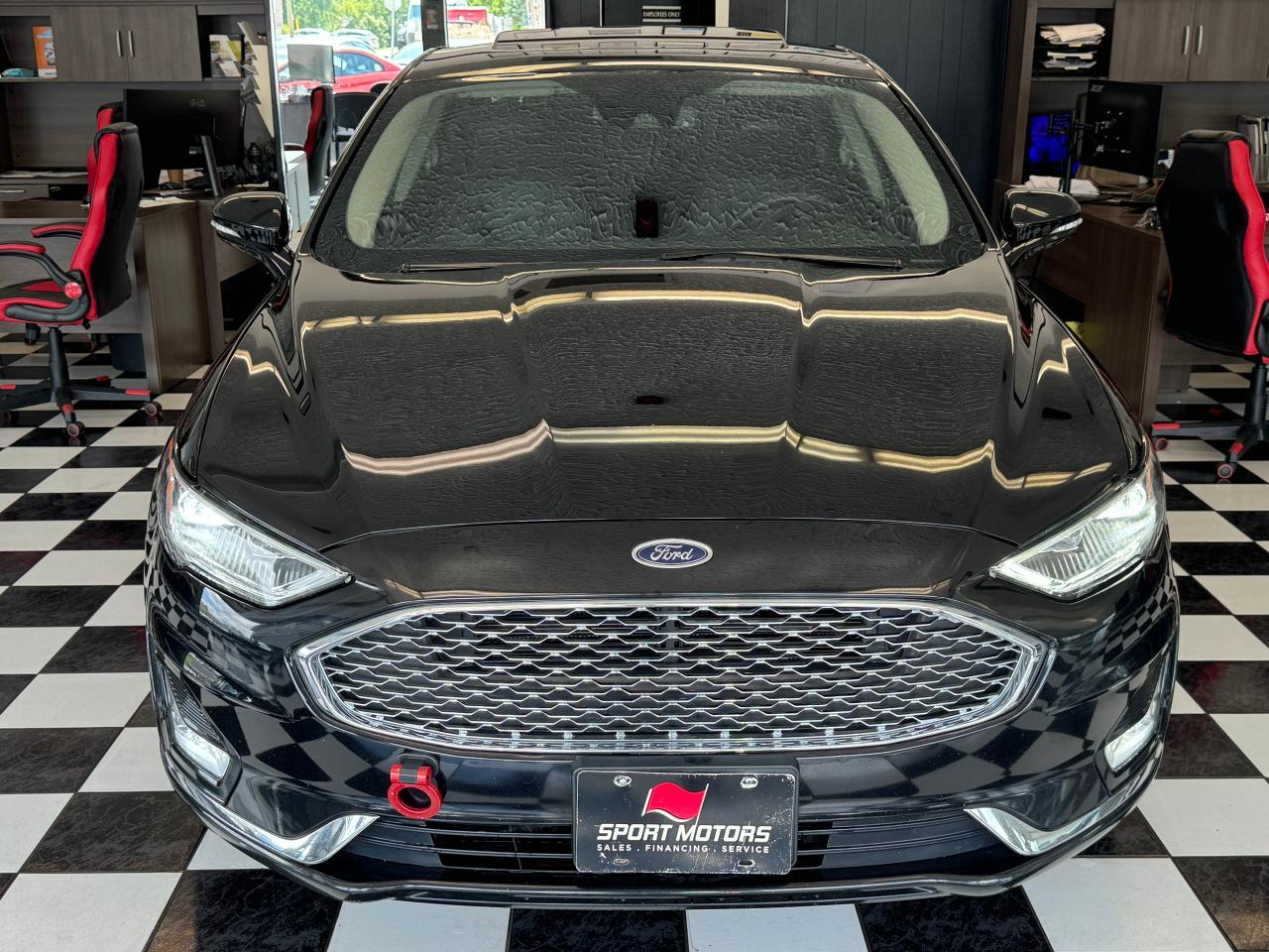 2020 Ford Fusion Hybrid TITANIUM Hybrid+GPS+Adaptive Cruise+CLEAN CARFAX Photo76