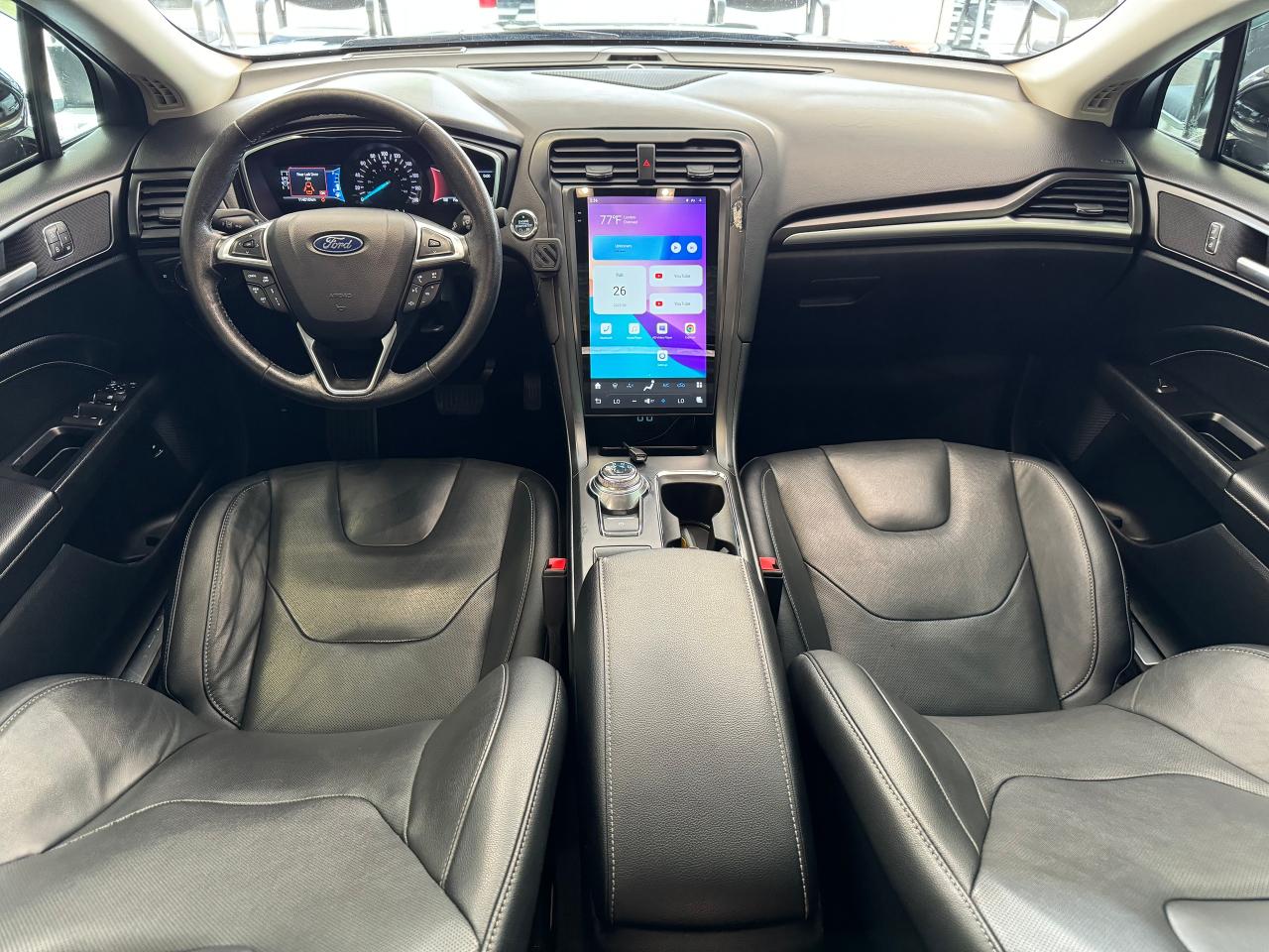 2020 Ford Fusion Hybrid TITANIUM Hybrid+GPS+Adaptive Cruise+CLEAN CARFAX - Photo #2