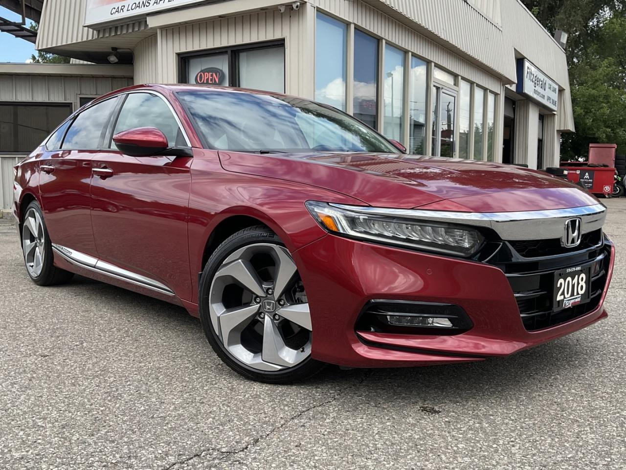 Used 2018 Honda Accord Touring - LEATHER! NAV! HUD! BACK-UP CAM! BSM! for sale in Kitchener, ON