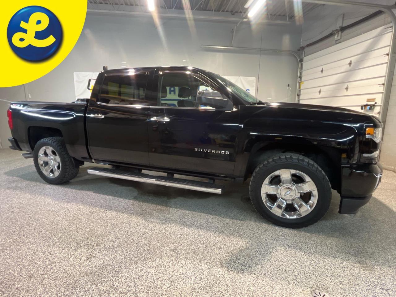 Used 2018 Chevrolet Silverado 1500 LT Z71 Crew Cab 4WD 5.3L V8 * Navigation * Sunroof * Leather * Tonneau Cover * Android Auto/Apple CarPlay * Premium Bose Sound System * Power Folding for sale in Cambridge, ON