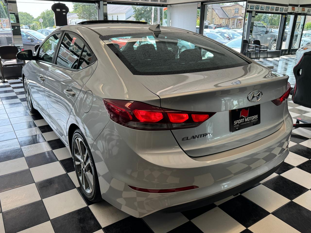 2018 Hyundai Elantra GLS+Adaptive Cruise+Roof+LKA+BSM+CLEAN CARFAX Photo6