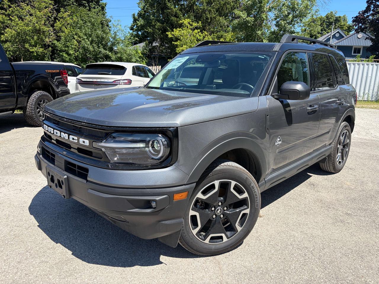 <p>Ford Co-Pilot360 Assist+, Class II Trailer Tow Package!<br><br>Through the gathering of unbiased consumer opinions, calculated and vetted by some of North America&rsquo;s leading market research firms, Consumer Choice Award has awarded Winegard Ford as Hamilton & Greater Regions BEST Automobile Dealer for 2024, 2025 AND 2026!<br>Come see us to find out why! <br><br>Why Buy From Winegard Ford? <br>* No Administration fees<br>* No Additional Charges for Factory Orders<br>* 100 Point Inspection on All Used Vehicles<br>* Full Tank of Fuel with Every New or Used Vehicle Purchase<br>* Licensed Ford Accessories Available<br>* Window Tinting Available<br>* Custom Truck Lift and Leveling Packages Available<br><br><br>Hurry on this one! Marked down from $49620 - you save $8500. This 2024 Ford Bronco Sport is for sale today in Caledonia. <br><br>A compact footprint, an iconic name, and modern luxury come together to make this Bronco Sport an instant classic. Whether your next adventure takes you deep into the rugged wilds, or into the rough and rumble city, this Bronco Sport is exactly what you need. With enough cargo space for all of your gear, the capability to get you anywhere, and a manageable footprint, theres nothing quite like this Ford Bronco Sport.This SUV has 17,012 kms. Its carbonized gray metallic in colour . It has an automatic transmission and is powered by a 181HP 1.5L 3 Cylinder Engine. This vehicle has been upgraded with the following features: Ford Co-pilot360 Assist+, Class Ii Trailer Tow Package. <br>To view the original window sticker for this vehicle view this http://www.windowsticker.forddirect.com/windowsticker.pdf?vin=3FMCR9C61RRF22717. <br><br><br>To apply right now for financing use this link : http://www.winegardford.com/financing/application.htm<br><br><br><br>Buy with confidence from Winegard Motors, Haldimands only Diamond Club Award Winner and 8x Readers Choice Award Winner! Finance our used vehicles from as low as 7.99% OAC - Conditions apply, see dealer for details. We are proud to offer fixed and variable rate financing through TD Auto Finance, RBC, CIBC, Scotiabank, Desjardins, Meridian Credit Union and General Bank. We are a full disclosure dealer - ask us for this vehicles CarFax report. Each vehicle is inspected using 100-point checklists, to ensure that only quality vehicles are sold at Winegard Motors. Every vehicle sold is fully detailed, with MTO Safety certification, as well as our Winegard Motors 30-day no hassle warranty. Open 6 days a week. Family owned and operated since 1946! o~o</p>